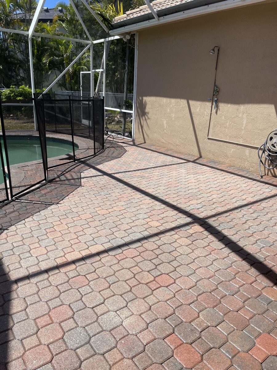 Before roof and exterior cleaning